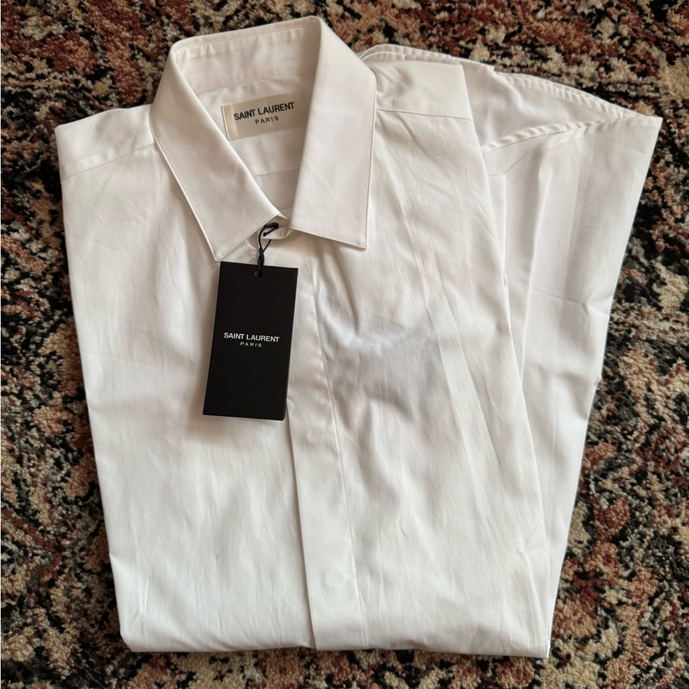 Saint Laurent Slim Fit Button Down - Picture 3 of 8